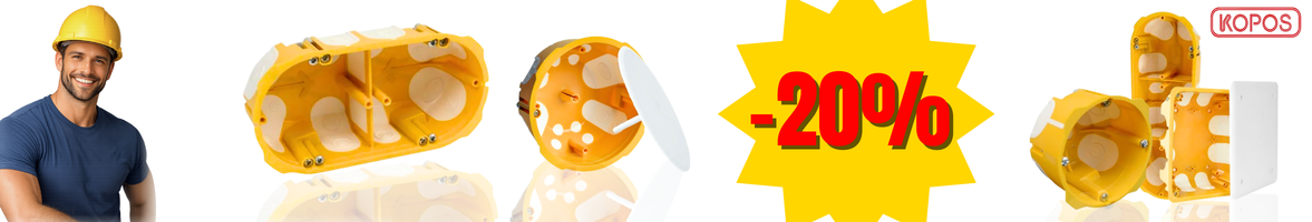 Gipszkartondobozok 20%